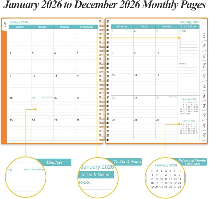 2026 Planner - Planner 2026 from January 2026 to December 2026 - Image 4