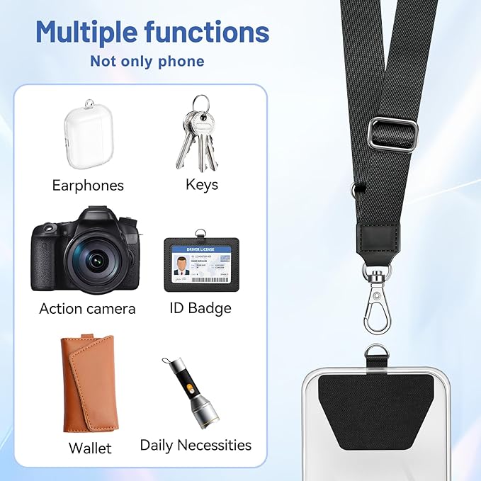Doormoon Phone Lanyard, Universal Neck Strap - Image 6