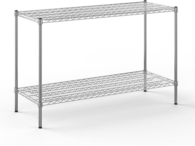 Regal Altair 21" Deep x 54" Wide x 34" Height Wire Shelving Kit | 2-Tier | NSF by Regal+Altair