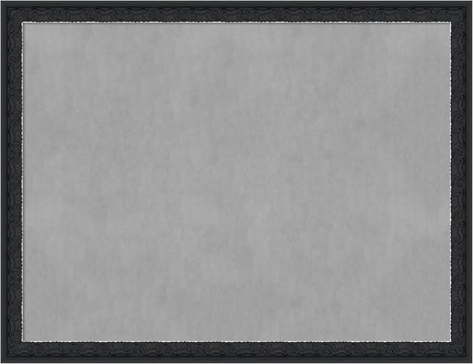 Amanti Art Black Framed Magnetic Board 20x26 Medium Vision Board by AmantiArt
