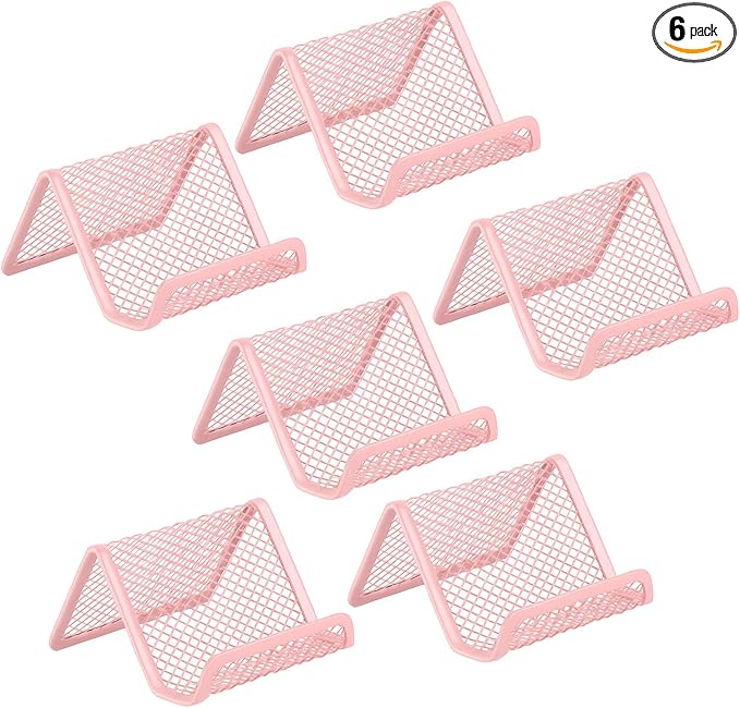 EMOMAS Business Card Holder for Desk, Office Desktop Business Card Display by EMOMAS