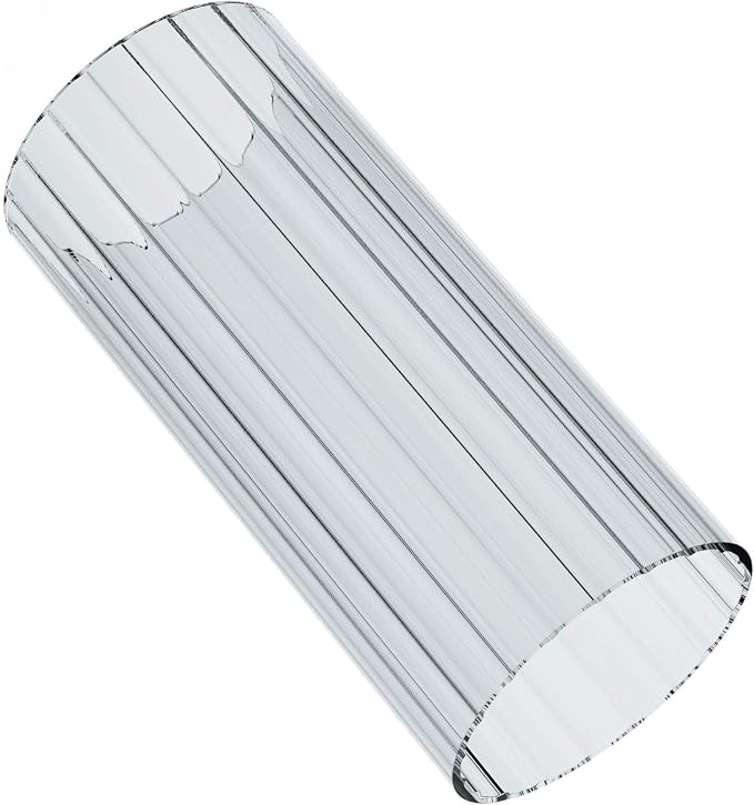 Sunwo Glass Shade Straight Cylinder Glass Lamp Shade Replacement - Image 4