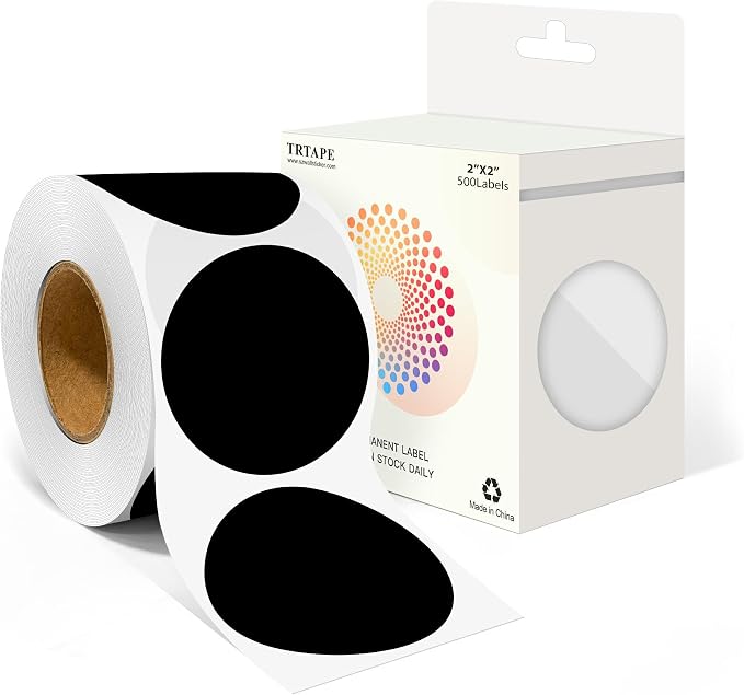 2 Inch Round Color Coding Labels by Unknown