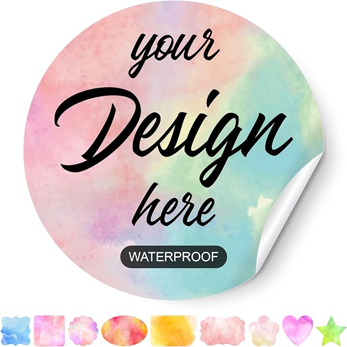 Custom Stickers Personalized Labels by AHEADGOODS