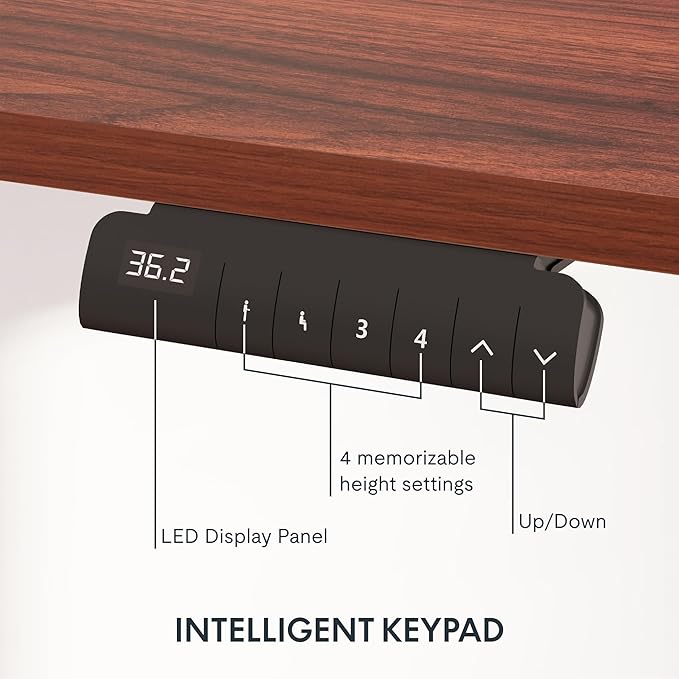 FLEXISPOT E6 Essential 3 Stages Dual Motor Electric Standing Desk 48x24 Inch - Image 4