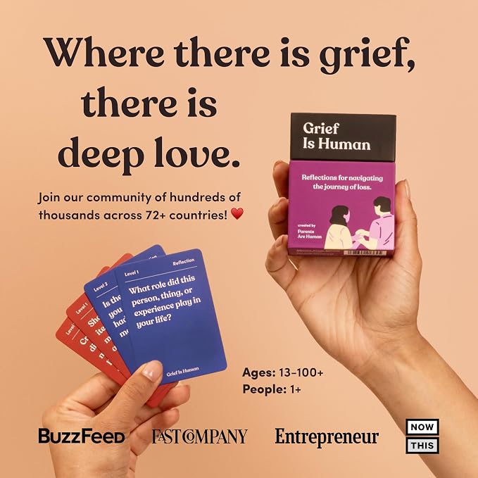 Grief is Human | Family & Friends Conversation Cards - Image 2