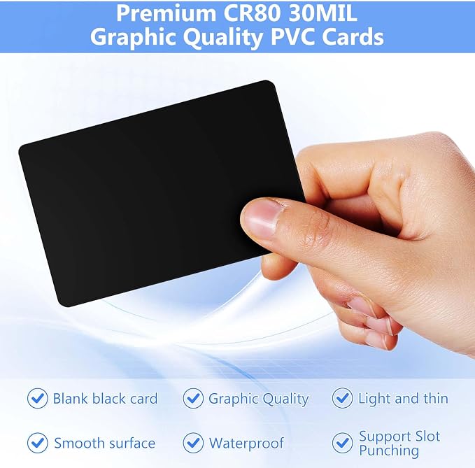 55 Pack - Premium Blank PVC Cards - Image 6
