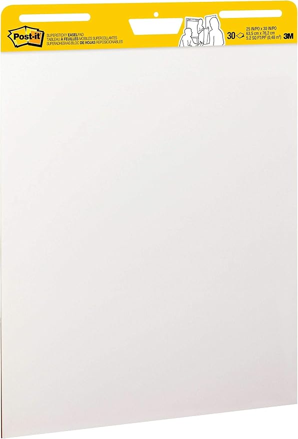 Post-it Super Sticky Easel Pad, 25 x 30 Inches, 30 Sheets/Pad, 6 Pads, Large - Image 11