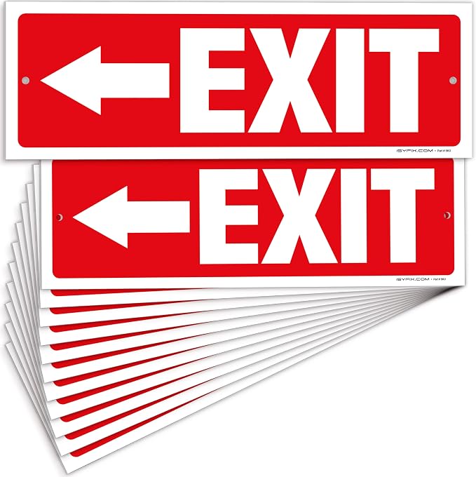 iSYFIX Exit Signs by iSYFIXPREMIUMSIGNS