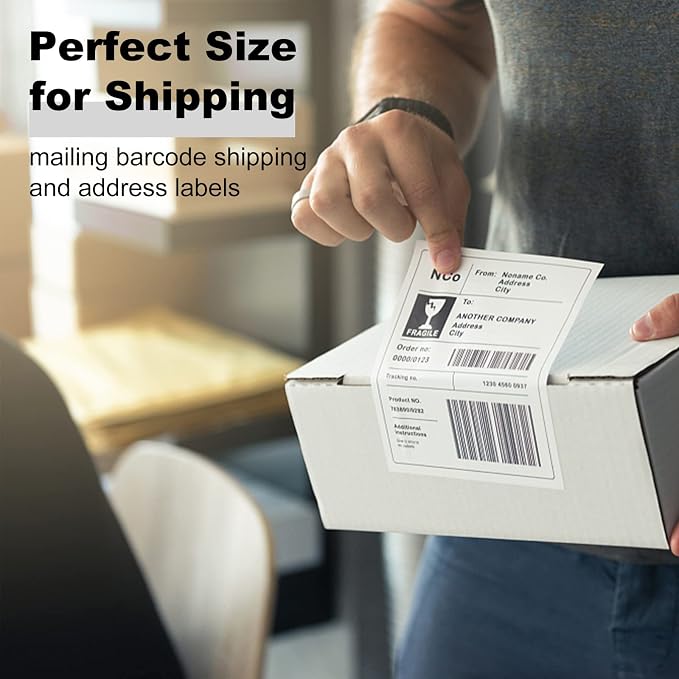 Sticker Paper, BESTEASY 8.5" x 11" Full Sheet Label Stickers - Image 6
