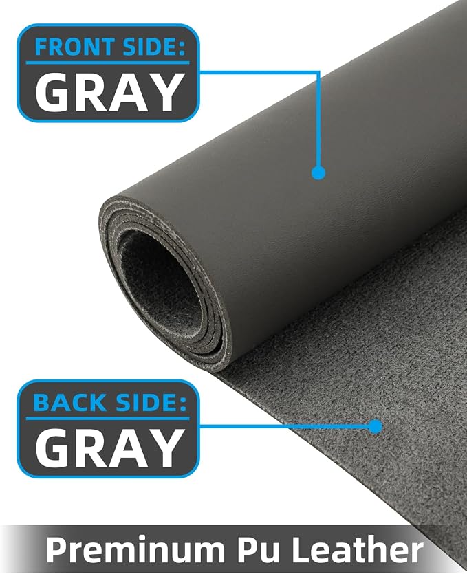 PULeather Non-Slip Desk Mat, Large Mouse Pad & Laptop Desk Pad - Image 2