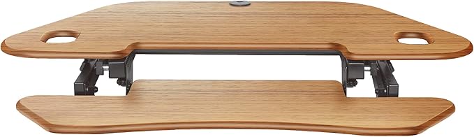 Rocelco 46" Height Adjustable Corner Standing Desk Converter - Image 8