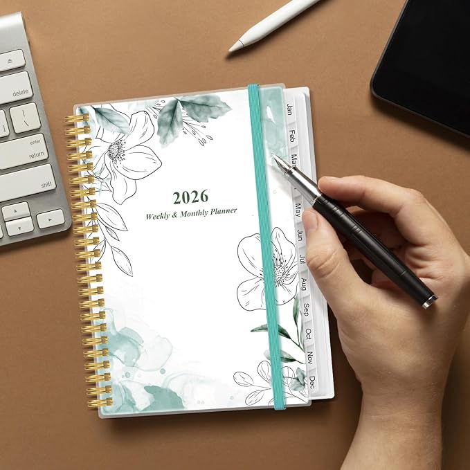 Planner 2026 - A5 Weekly & Monthly Planner Spiral Bound, January 2026 to - Image 8