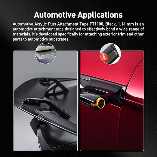 Automotive Acrylic Plus Attachment Tape 0.24" x 18Ft Made of 3M Double Sided - Image 3