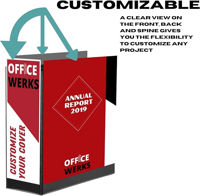 3 Ring Binders, 8.5" x 11" Presentation Folder - Image 3