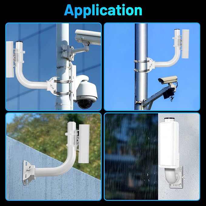 UeeVii Universal Wireless Bridge Bracket Mount, Pole and Wall-Mounted Mount - Image 7