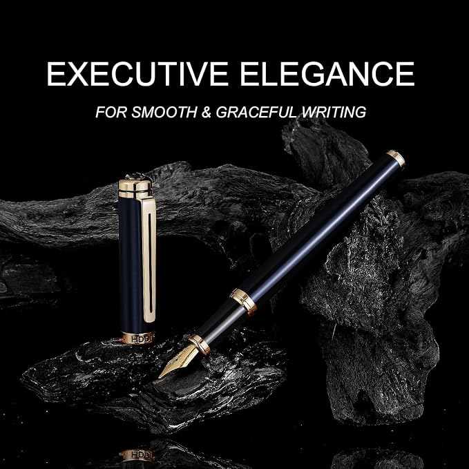 HDDNB Blue Luxury Fountain Pen Set - Image 6