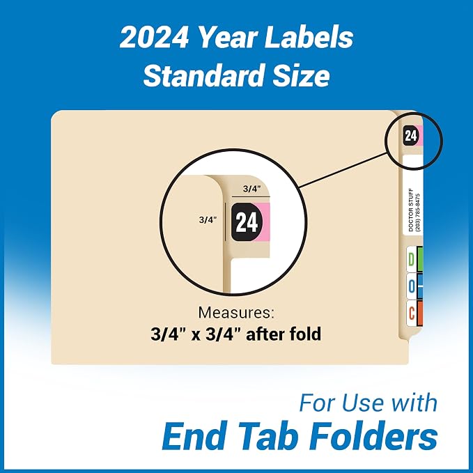2024 Year Stickers, Doctor Stuff 2024 Chart Stickers, Arden Style, USA Made - Image 4