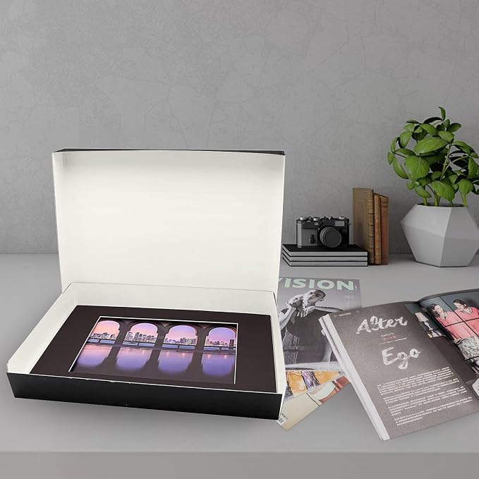 Lineco Museum Archival Storage Box, 16.75x20.75x3 in. Drop Front Design. - Image 7