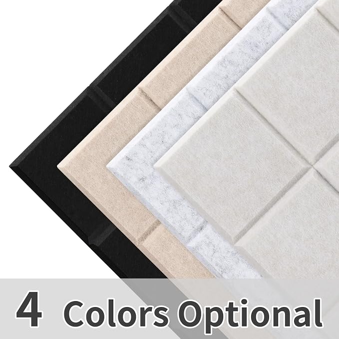 Smarpau Cork Board 48"X36", 12 Pack Nine-Grid Felt Bulletin Boards, Small Pin - Image 8