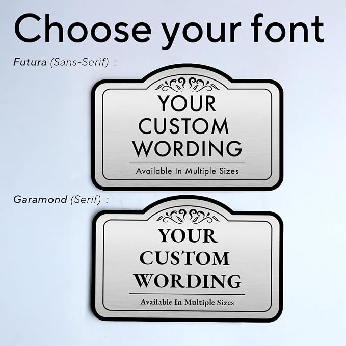 Custom Decorative Outdoor Metal Sign - Image 9