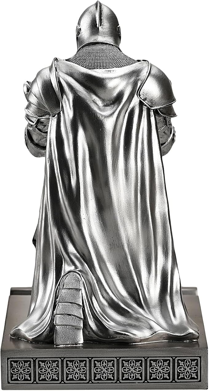Amoysanli Medieval Armored Warrior Wearing Outerwear, Mobile Phone Stand Knight - Image 5