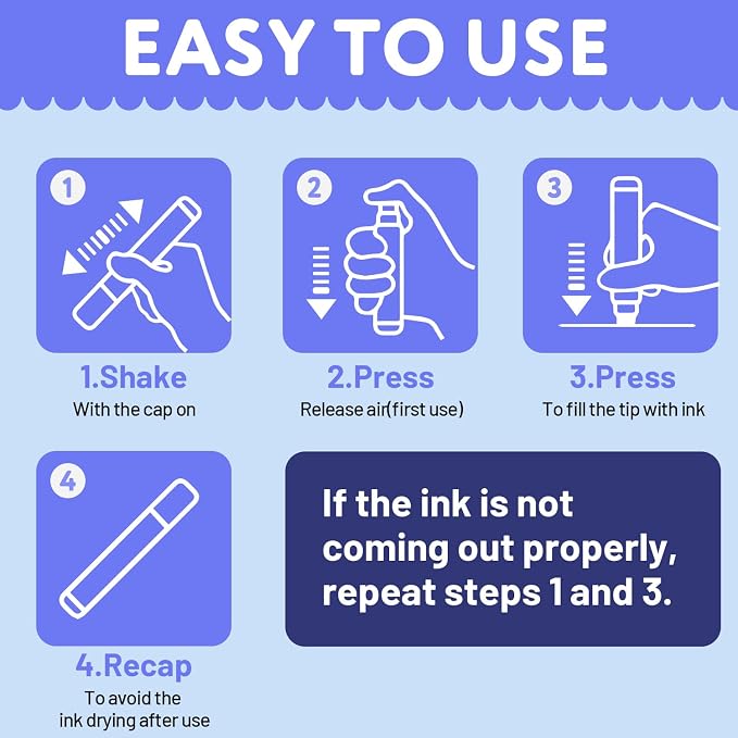 TFIVE White Liquid Chalk Markers - Image 7
