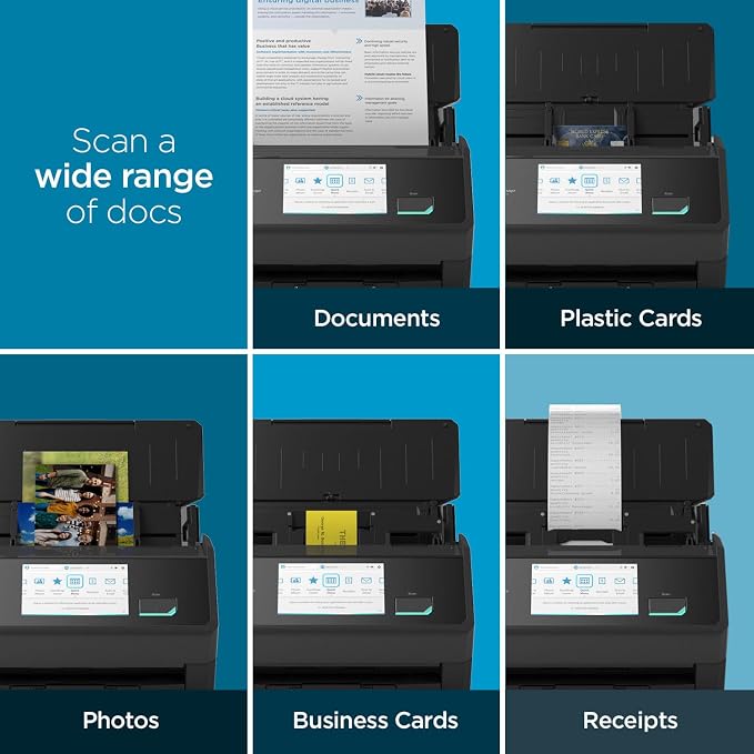 ScanSnap iX2500 Wireless or USB High-Speed Cloud Enabled Document, Photo & - Image 4