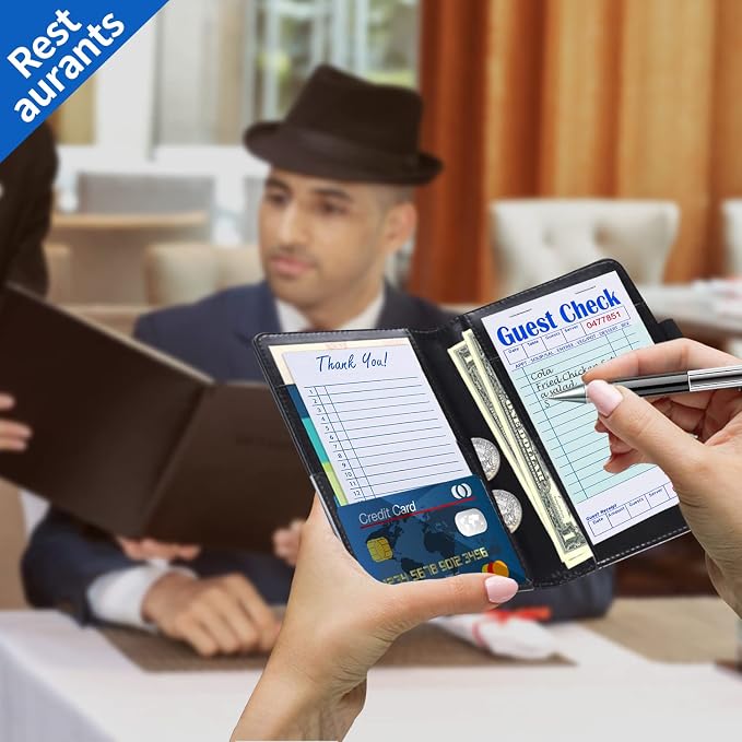 Methdic Guest Checks Server Note Pads 1000 Orders Waitress Notepad - Image 4