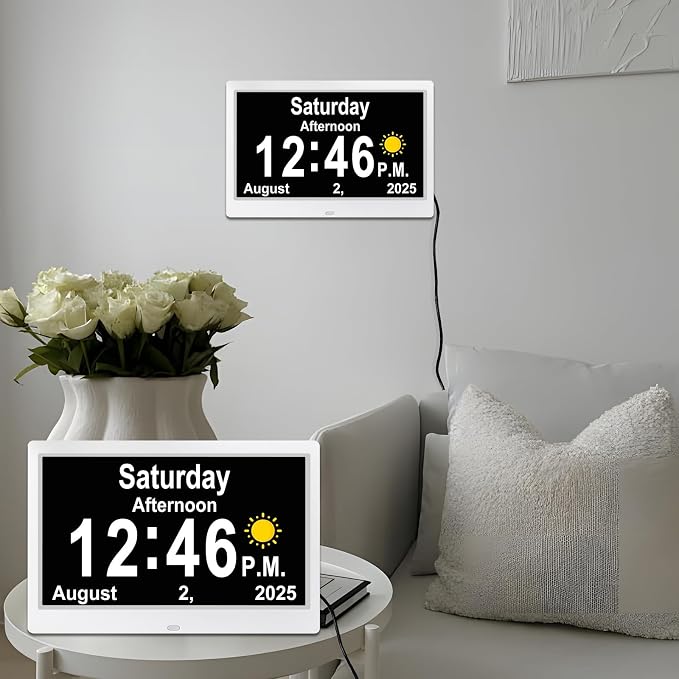 SSYA Dementia Clocks with Day and Date - Image 6