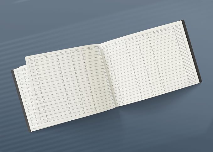 Officewerks Visitors Register & Guest Book, 120 Pages, 8 7/8" X 7", Durable - Image 5