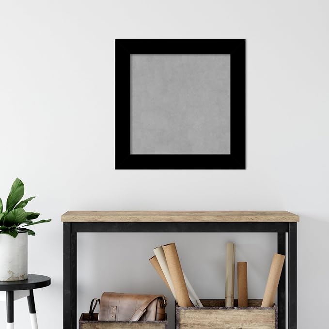Amanti Art Black Framed Magnetic Board 25x25 Medium Vision Board - Image 5