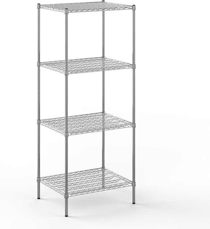 Regal Altair 24" Deep x 30" Wide x 74" Height Wire Shelving Kit | 4-Tier | NSF by Regal+Altair