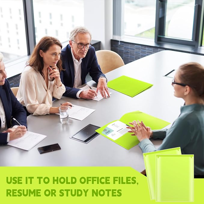 Henoyso 36 Pcs Plastic Folders - Image 6