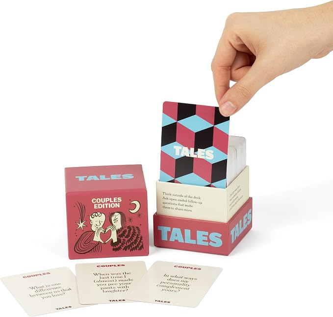 TALES 150 Conversation Starter Cards, Couples Edition, Valentines Day Gift - Image 8