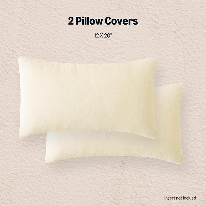 Amazon Basics Chenille Throw Pillow Covers, Home Decor Lumbar Cushion Cover - Image 6