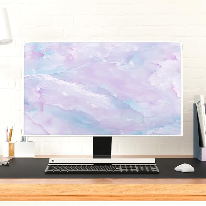 Baocicco Violet Marble Waterproof 32 Inch Anti-Static Dustproof LCD/LED/HD - Image 4