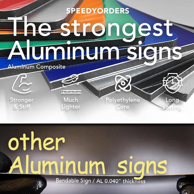 Custom Outdoor Metal Signs, Personalized Aluminum Signs, Customized Safety Signs - Image 2