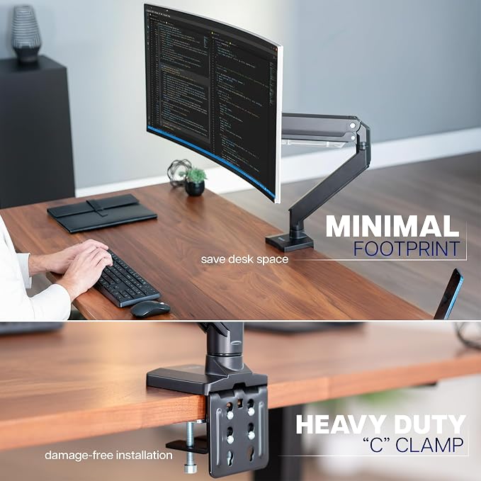 VIVO Premium Aluminum Monitor Arm - Image 8