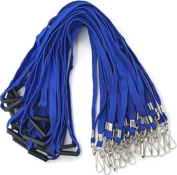 Bird Fiy Lanyards Safety Blue Lanyards Neck Flat Premium Breakaway Badge Lanyard by BirdFiy