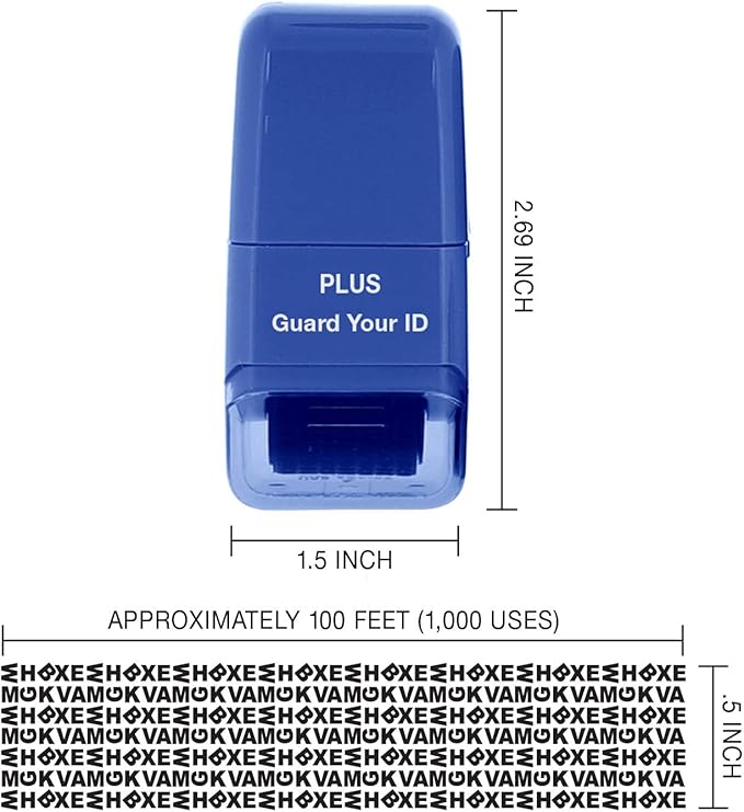 Guard Your ID Identity Protection Stamp Roller - Image 2