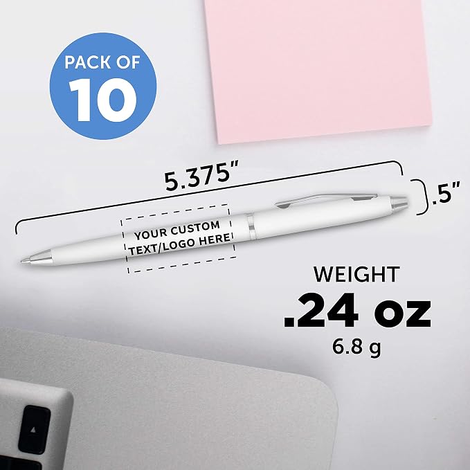DISCOUNT PROMOS Custom Langham Ballpoint Ink Pen - Image 5