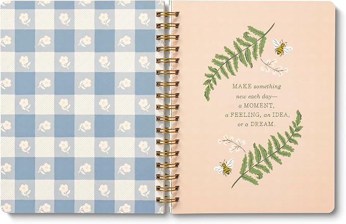 Compendium Spiral Notebook — Joy Is Handmade. — A Designer Spiral Notebook - Image 6