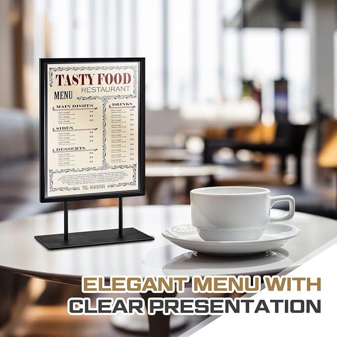 Zhengmy 1 Pcs Tabletop Sign Holder - Image 2