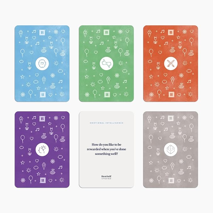 Little Talk Conversation Cards for Kids – 170 Prompts for Social Skills - Image 4