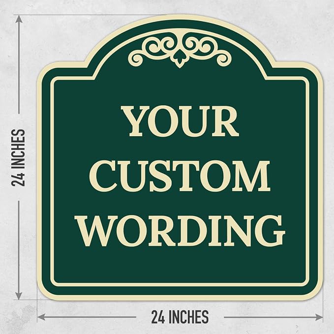Custom Decorative Sign, Personalized Metal Sign - Image 3