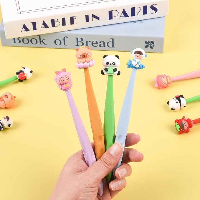 24 Pcs Cute Retractable Eraser for Pencils Cute School Supplies Kawaii Erasers - Image 7