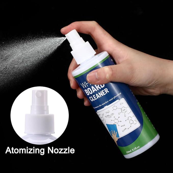 Dansib 24 Pack Non-toxic Whiteboard Cleaner 8.5fl oz Dry Erase Board Cleaner - Image 3