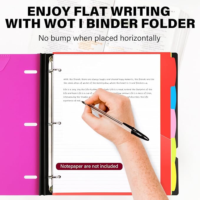WOT I Telescoping Project Organizer, Refillable Binder - Image 3