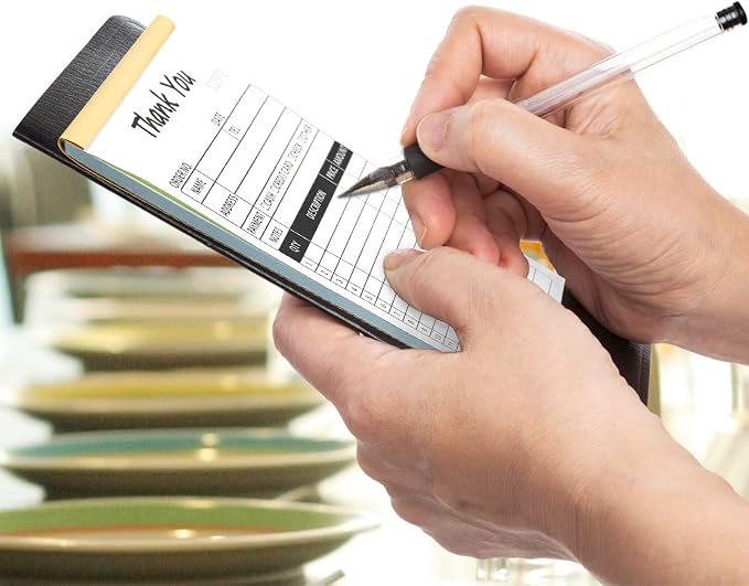Receipt Book with Cardboard 2-Part Carbonless, Order Forms - Image 4